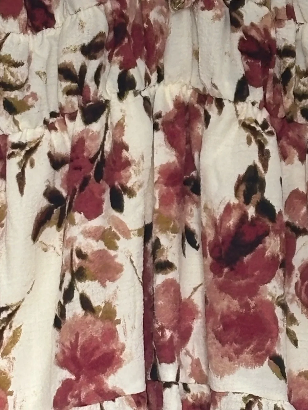 NWT Liberty Love Floral Mini Dress Puff Sleeve Cottagecore Size Medium - Picture 6 of 7